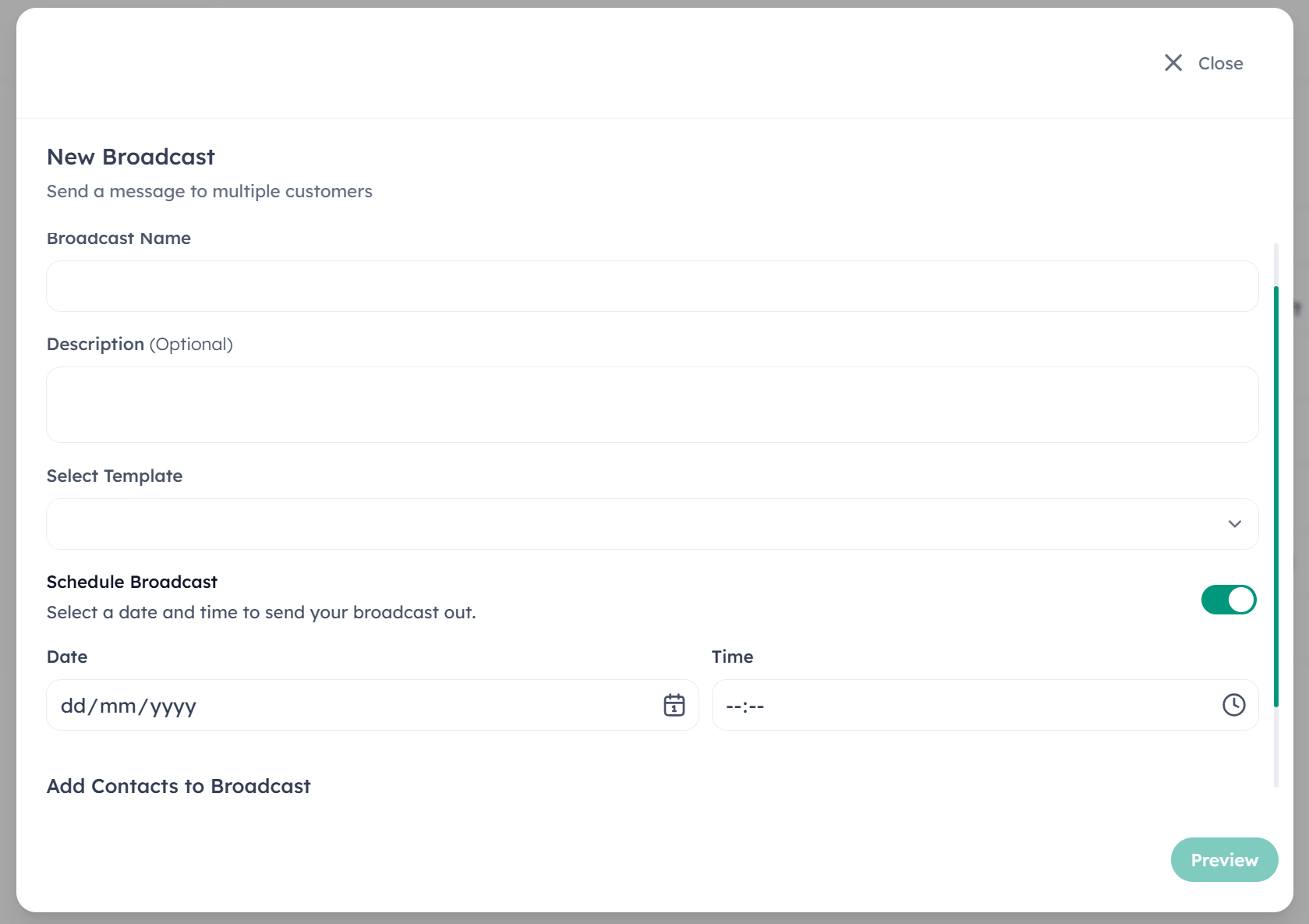 Schedule Broadcast GIF